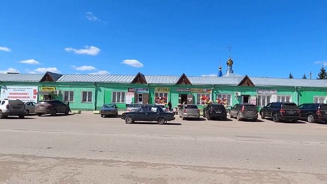 Сараи. Поселок городского типа в Рязанской области. Достопримечательности в центре Сараев.
