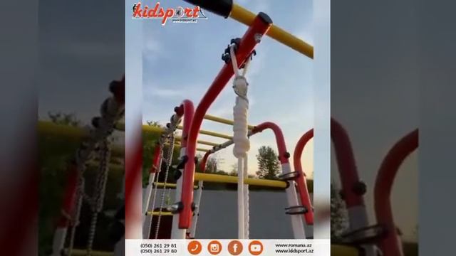 Знакомство с детским спортивным комплексом для дачи Fitness смотреть онлайн