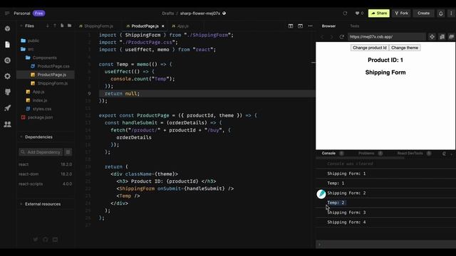 React useCallback use case 1: Skip re-rendering смотреть онлайн