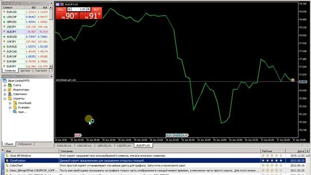 Как закрыть все ордера одновременно в Metatrader смотреть онлайн