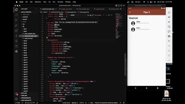 Chat/Text Messaging With Firebase In Flutter In Nepali | Tip 2 | 30 Flutter Tips | Lakshydeep Vikra смотреть онлайн