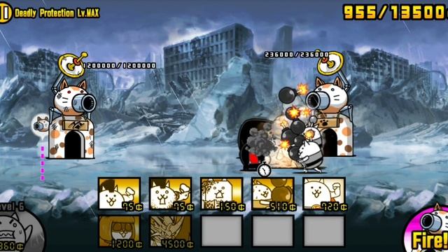 Horde of Tank Cats (Deadly Protection) | The Battle Cats смотреть онлайн