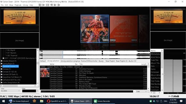 Foobar2000 "RUBBER" interface with layout. смотреть онлайн