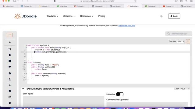 Fall 2023 OOP Lab 4 Setter and Getter Functions смотреть онлайн