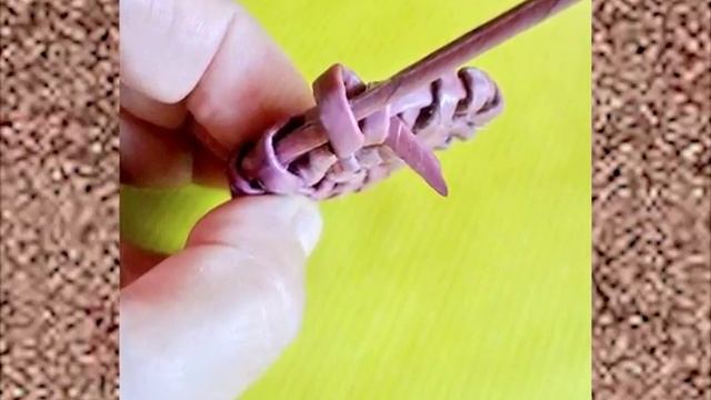Корневое плетение из бумажных трубочек - мастер-класс плетения корнем смотреть онлайн