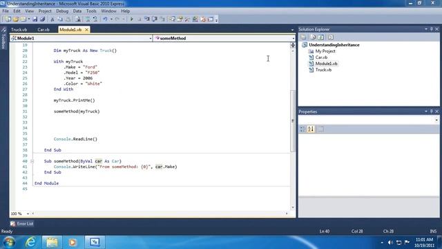 Working with Classes and Inheritances in the .NET Framework Class Library - 16 смотреть онлайн