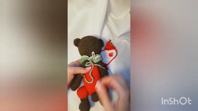 Бурый цирковой медвежонок крючком обзор.