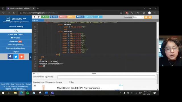6.3 Ejercicio Ruby-Perl смотреть онлайн
