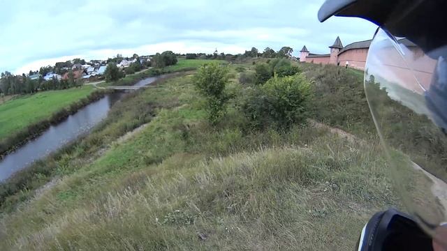 Поездка в Владимир,Суздаль , Село Весь.На Мотоцикле Кавасаки клх250. смотреть онлайн