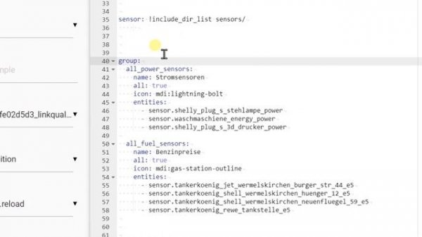 Home Assistant CONFIGURATION.yaml AUFTEILEN | Der !include Befehl in HA