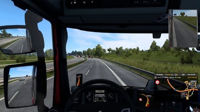 RENAULT T High Sleeper 520Hp Euro Truck Simulator2 2021- CHRISTMAS DELIVERY(Ålborg to København ) 0 смотреть онлайн