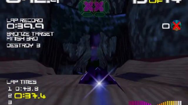 Let's play: Wipeout 64 part 5/5 Super Combo all bronze смотреть онлайн