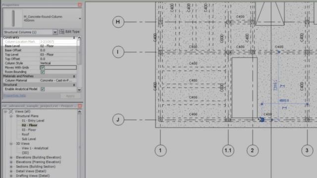Autodesk Revit Structure: Creating Graphical Column Schedules смотреть онлайн