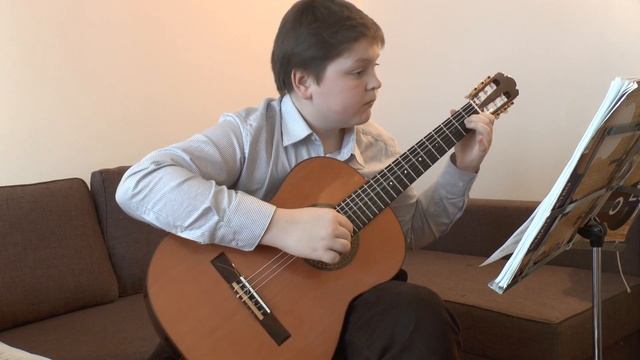Н. Симанин, Мазурка(1), Рокамора, 1-й год обучения,март 2014г смотреть онлайн
