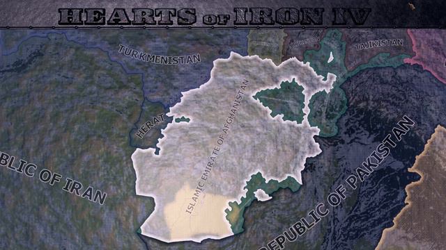 2021 Afganistan War in Hearts Of Iron IV (timelapse) смотреть онлайн