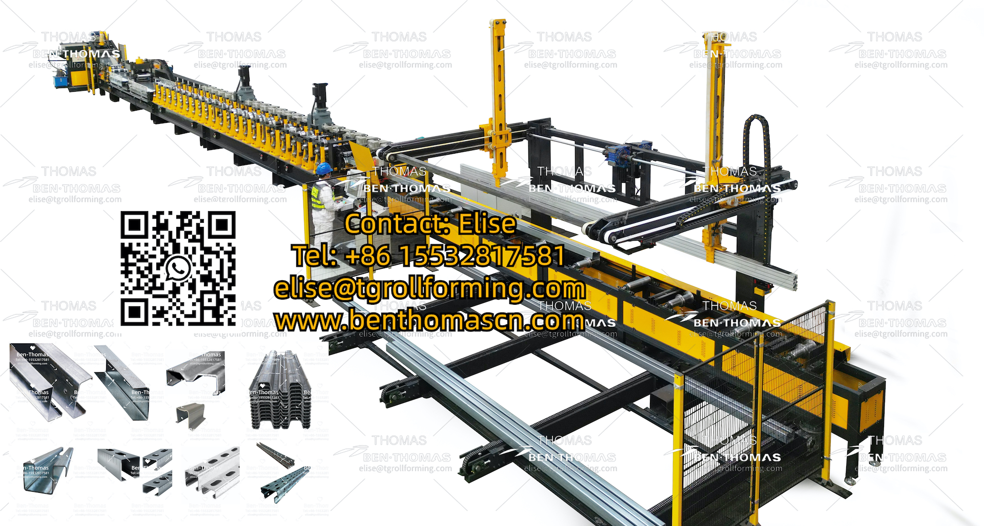 Оборудование для производства С- и П-образные строительных профилей | профилегибочным линиям смотреть онлайн
