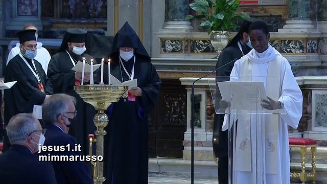 Le Religioni Pregano LIBERACI DALLA GUERRA E DALLA VIOLENZA, Basilica in Ara Coeli смотреть онлайн