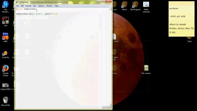 Run CMD Command In Python Script смотреть онлайн