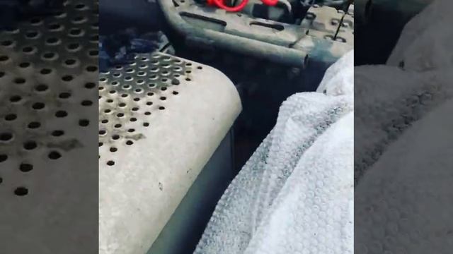 Замена тнвд и топливных форсунок на Mercedes Actros MP1 OM502 v8 смотреть онлайн