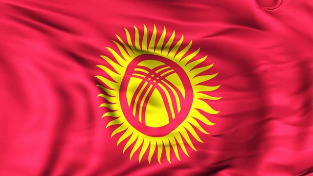Kyrgyzstan Flag Animation | 4k | Flags of the World смотреть онлайн