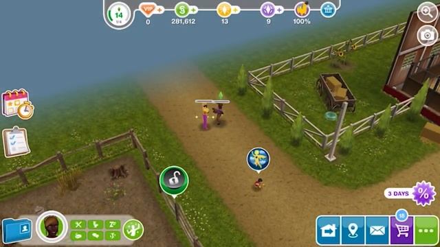 A White Unicorn The Sims FreePlay смотреть онлайн