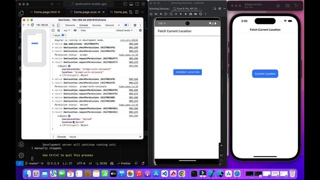 Ionic enable GPS (native settings) using Capacitor смотреть онлайн