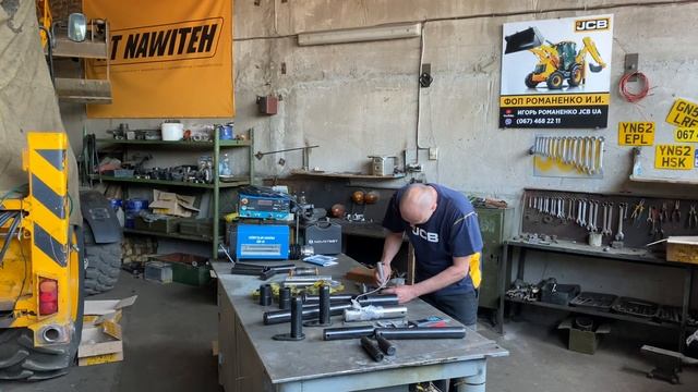 Качество пальцев втулок NT NAWITEH Навитех ремонт JCB смотреть онлайн