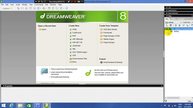 Macromedia Dreamweaver Path setting with xampp for php смотреть онлайн
