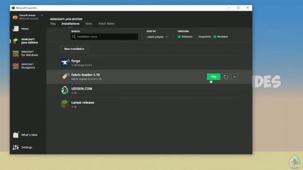How to get Cheats for Minecraft 1.19.4 - download and install FLY cheat client 1.19.4 with FABRIC
