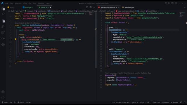 MICRO - FRONTEND Angular y Module Federation, carga dinámica de MF ? смотреть онлайн