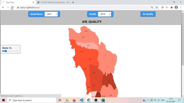 Visualisation Dashboard Mumbai wardwise | React App смотреть онлайн
