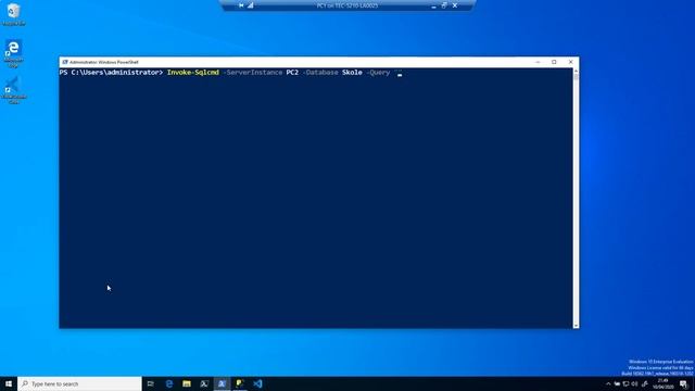 Vi prøver Powershell Cmdlet "Invoke-SqlCmd" igen. смотреть онлайн