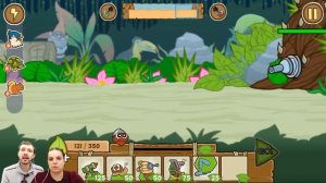 БолтушкА и ПРоХоДиМеЦ встретили Достойных ГУСЕНИЦ! #274 - игра Боегусени