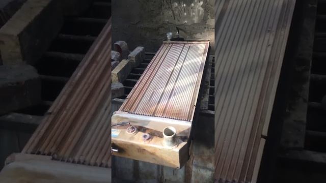 Чистка ремонт радиатора ХИТАЧИ экскаватор 1 часть смотреть онлайн