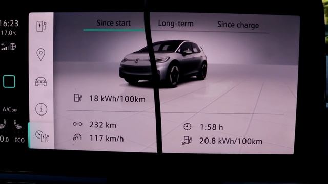 VW Id.3 Pro S 77 kWh - Worlds FIRST Range test 130 km/h смотреть онлайн