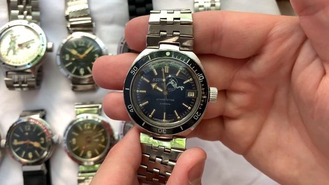 Видеообзор на часы Восток-Амфибия Чистопольского часового завода смотреть онлайн