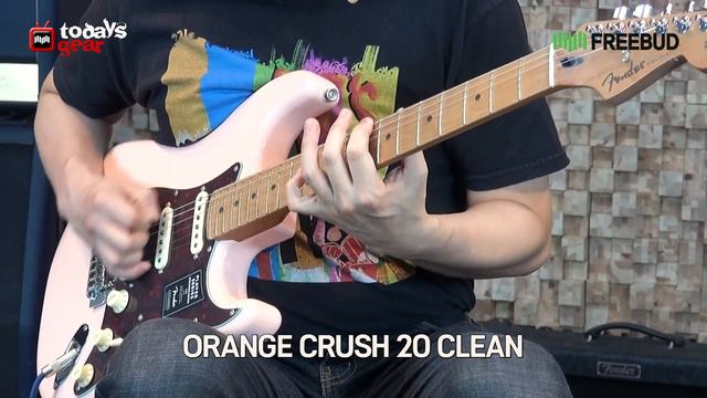 다른 태생의 20와트 앰프 비교!! FENDER FRONTMAN 20 vs ORANGE CRUSH 20 #악기비교 #기타앰프 #투데이스기어 #프리버드 #펜더앰프#오렌지앰프 #도중 смотреть онлайн