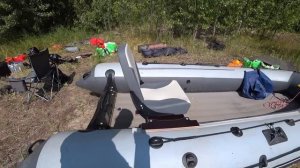 Водный поход в 360 км на Тохатсу 9.8 и ПВХ Адмирал 350.Свияжск-Казань-Болгар-Ульяновск -Тольятти