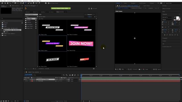 Ты сможешь всё в AFTER EFFECTS с этой сборкой. I Want It All Bundle от AEJuice смотреть онлайн