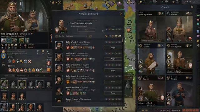 Crusader Kings III - Poland Episode 3 смотреть онлайн