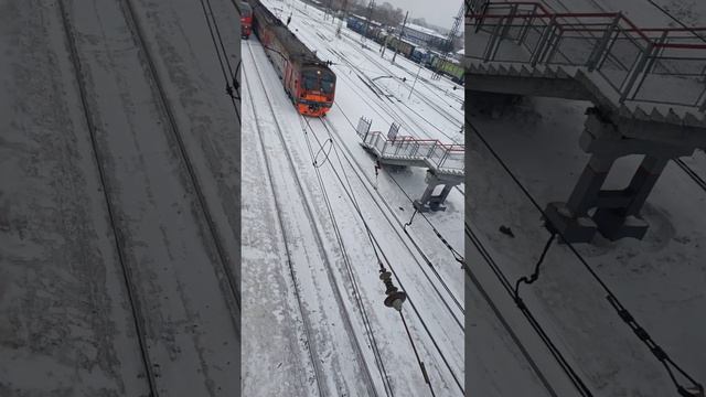 Последний день зимы.Железнодорожная движуха на станция Тайга. 29 февраля 2024 г. смотреть онлайн