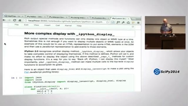Fundamentals of the IPython Display Architecture+Interactive Widgets | SciPy 2014 | Granger&Frederi смотреть онлайн