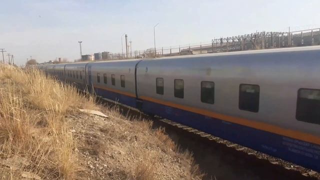 ТЭП33А-0045 скоростной тальго №31 Алматы-Семей-Павлодар смотреть онлайн