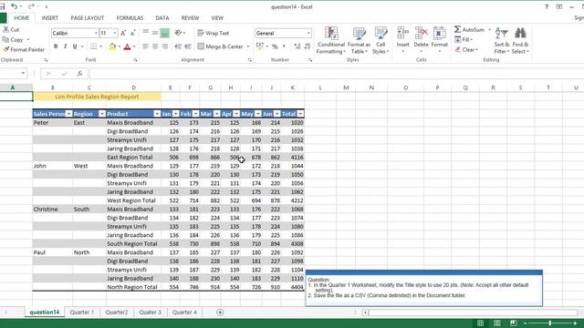Microsoft Office Specialist Excel 2013 Q adn A 14 смотреть онлайн
