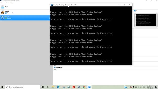 AT&T Unix System V 2.x installation on Oracle Virtual Box смотреть онлайн