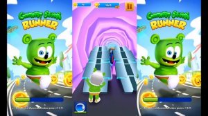 Gummy Bear Runner New Game Gummy Bear Walkthrough Gameapp Gummy bear song (Cover) @kide fun world