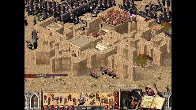 Ngecheat Stronghold Crusader stage 43.The Desert Warriors Lord Cheat VS 7x Lord Rats смотреть онлайн