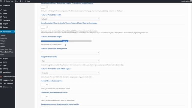 Aerin - WordPress Blog Theme Admin Panel Video смотреть онлайн