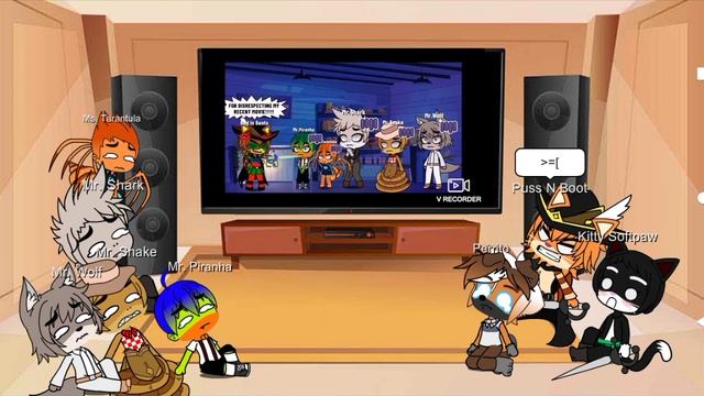 The Bad Guys And Puss N Boot's And His Two Team React RUN MEME (? Funny Video??) смотреть онлайн