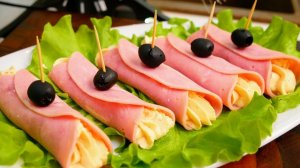 ВЕЧЕРОЛЛ. Самая быстрая и вкусная НОВОГОДНЯЯ закуска с крабовой начинкой, цыганка готовит.